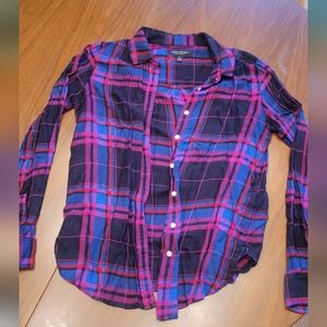 Banana Republic Plaid Button Down